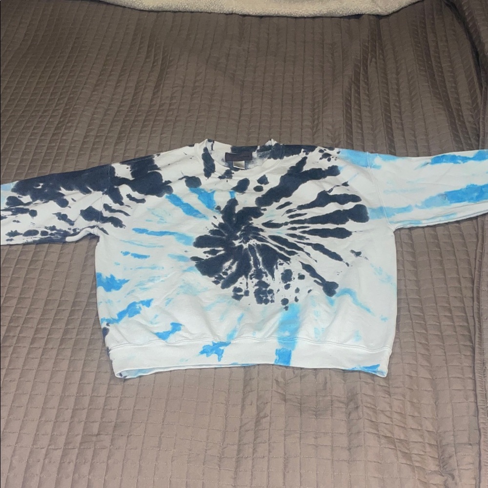 Carmar Blue Tie-Dye Sweatshirt